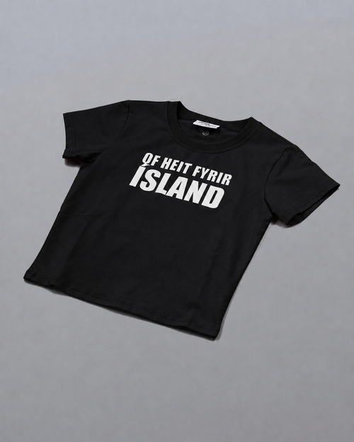 BLACK OF HEIT FYRIR ÍSLAND