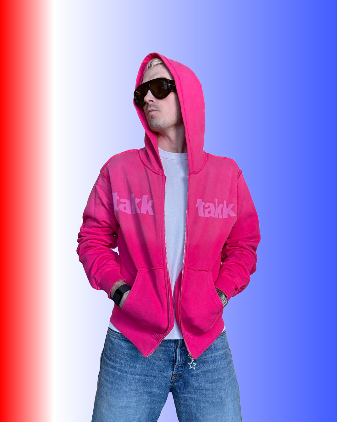 Takk takk Sunset Hoodie