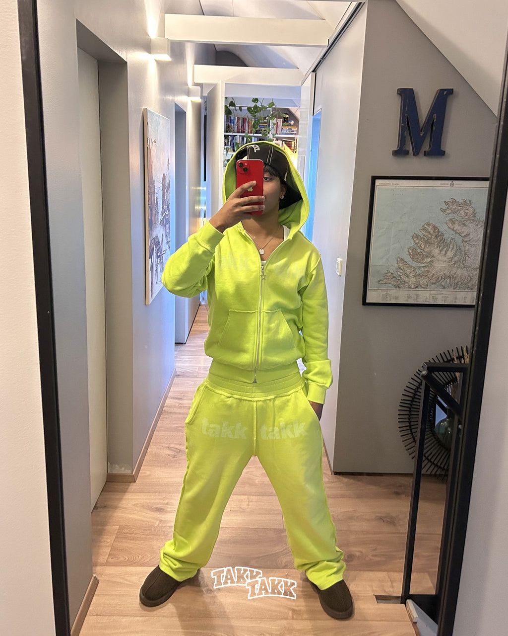 Takk takk Moss Hoodie