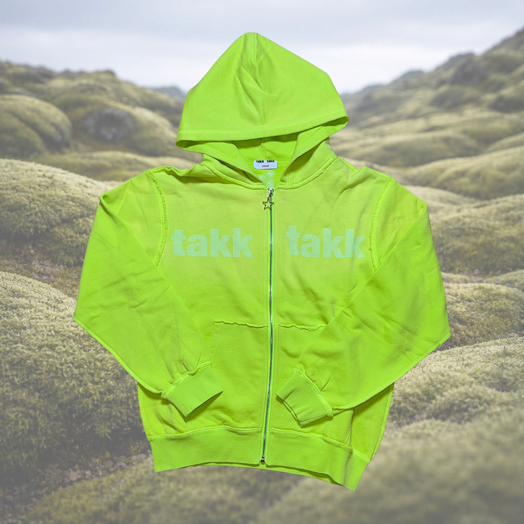 Neon Moss hoodie
