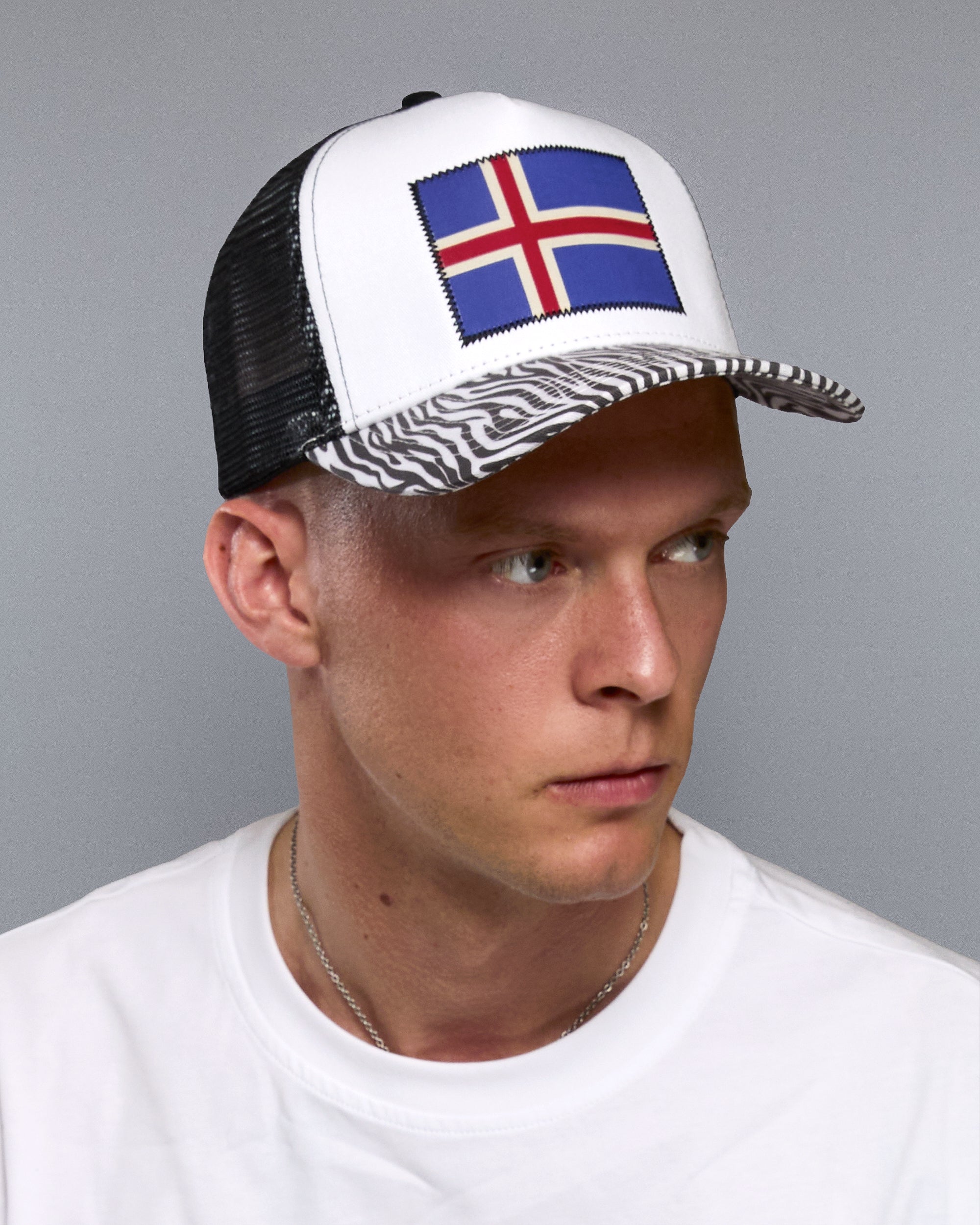 ZEBRA FLAG CAP