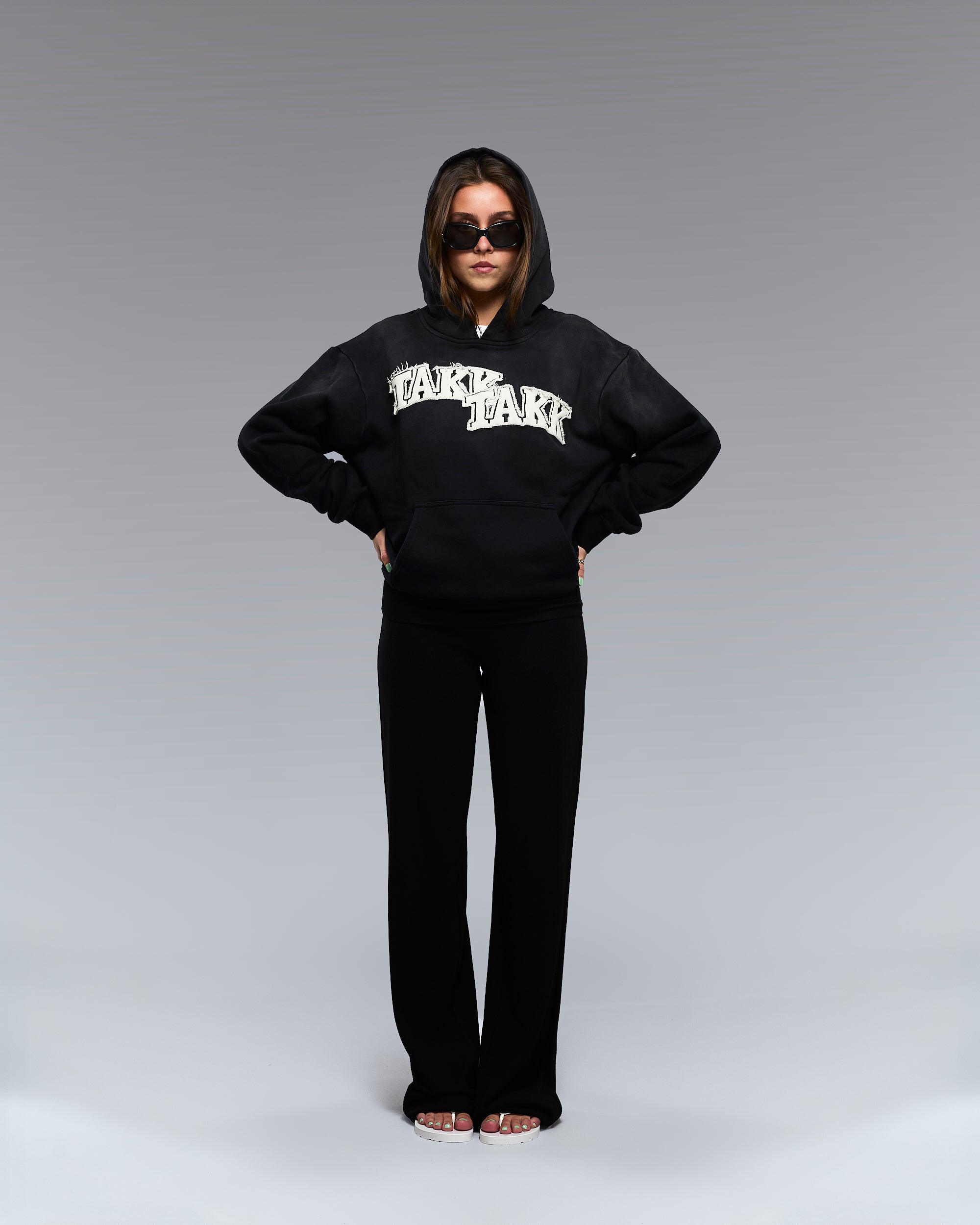 BLACK TAKK HOODIE