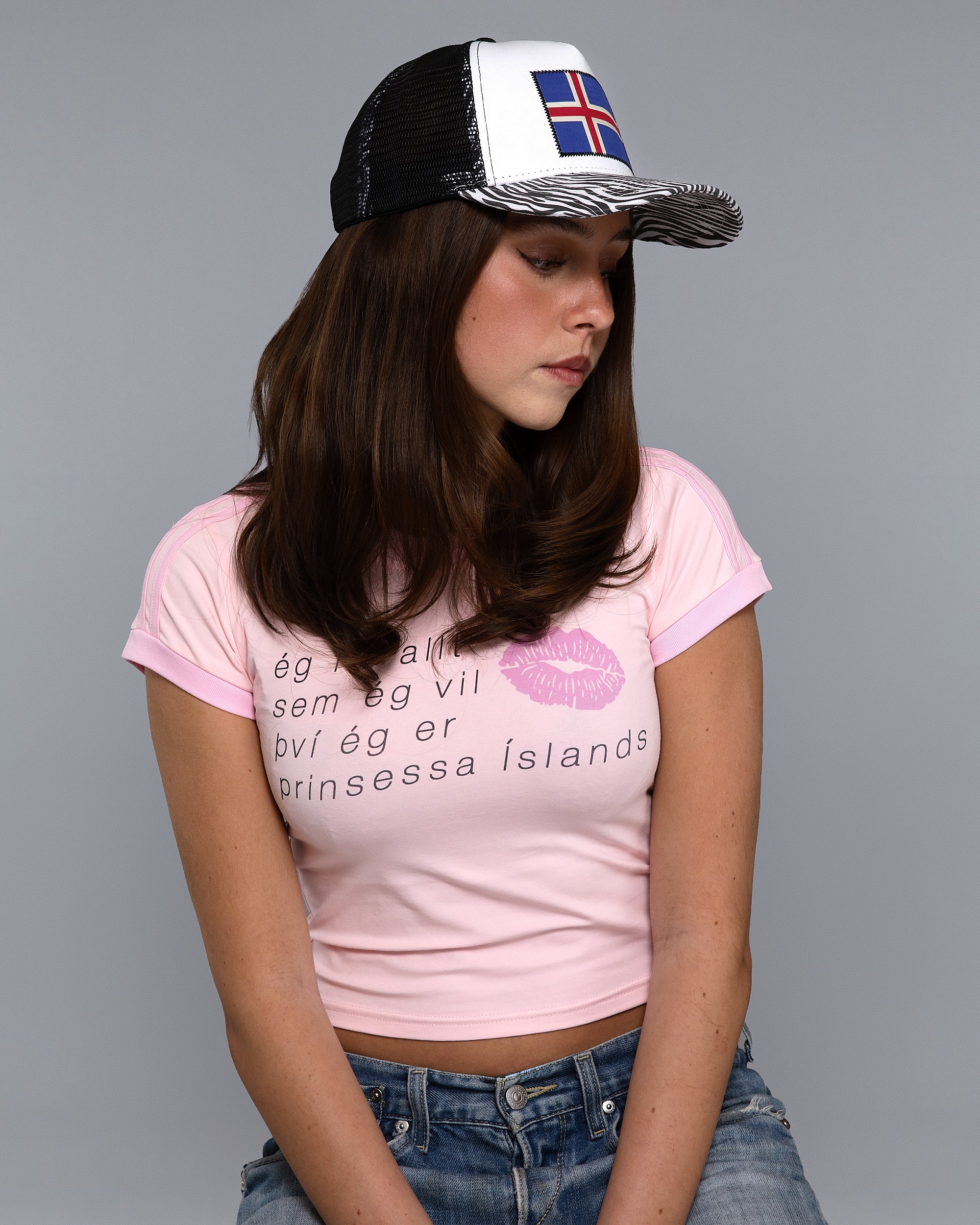 ZEBRA FLAG CAP